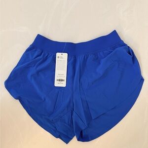 CRZ Yoga running shorts. Blue. Size S (4/6). New with tags